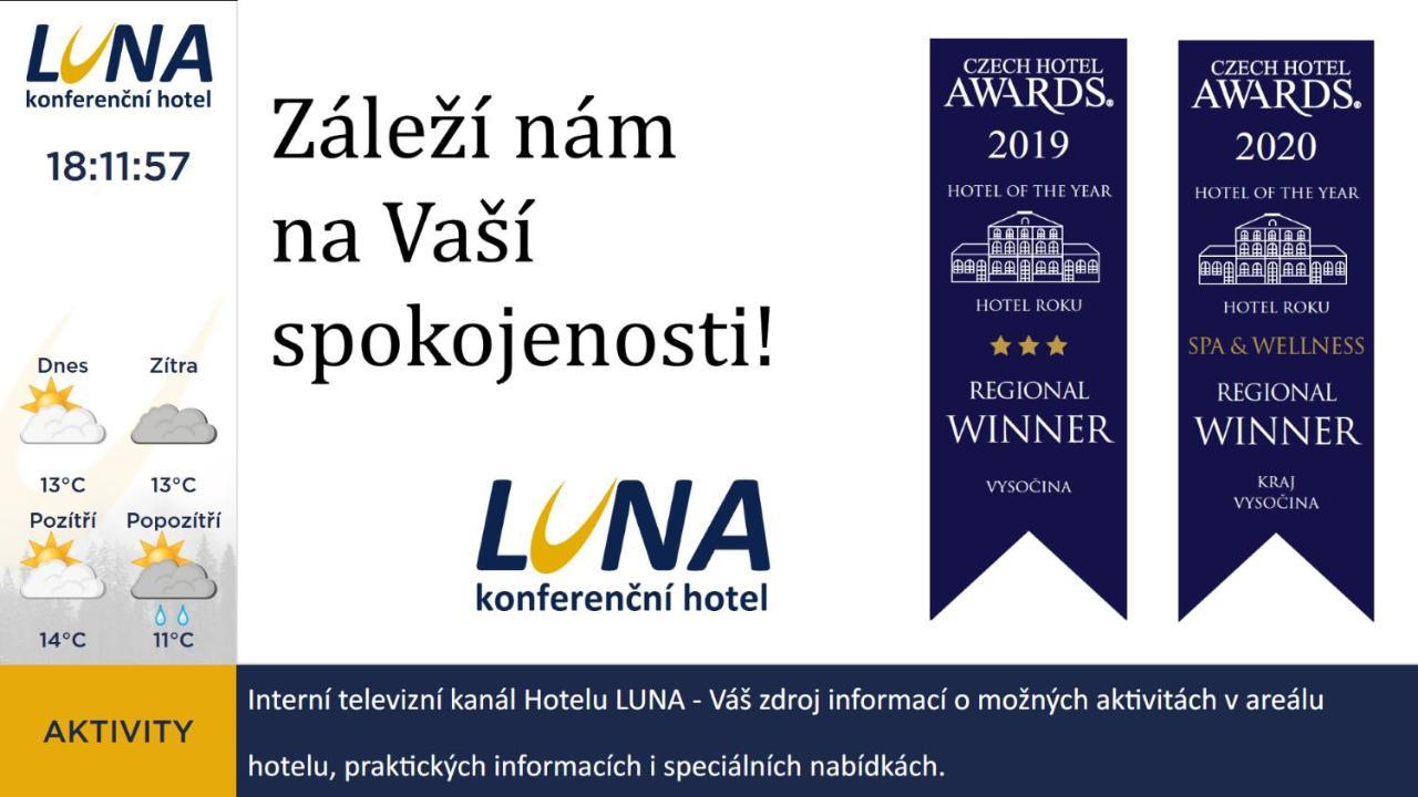Hotel Resort Luna Ledeč nad Sázavou Zewnętrze zdjęcie